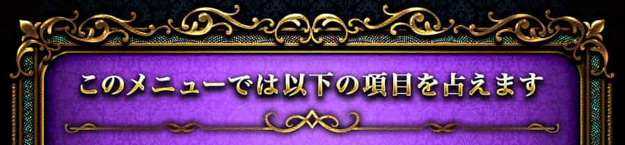 ���Υ�˥塼�Ǥϰʲ��ι��ܤ��ꤨ�ޤ�